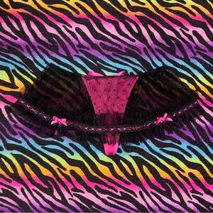 Victoria's Secret Pink and Black Lingerie